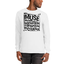 Load image into Gallery viewer, My Muse White Long Sleeve T-Shirt