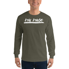Load image into Gallery viewer, My Muse White Long Sleeve T-Shirt