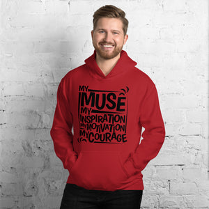 My Muse Black Unisex Hoodie