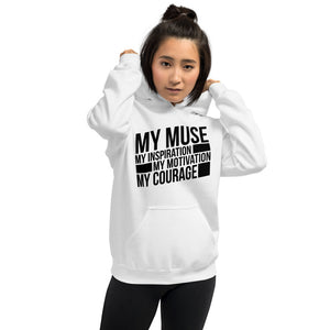 My Muse Black Unisex Hoodie