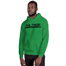 Load image into Gallery viewer, My Muse Black Unisex Hoodie