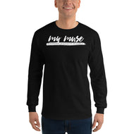 My Muse White Long Sleeve T-Shirt