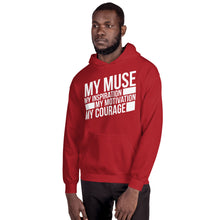 Load image into Gallery viewer, My Muse White Unisex Hoodie