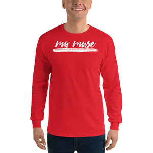 My Muse White Long Sleeve T-Shirt