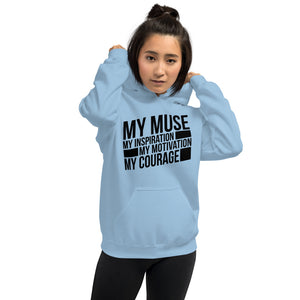 My Muse Black Unisex Hoodie