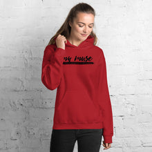 Load image into Gallery viewer, My Muse Black Unisex Hoodie