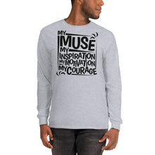 Load image into Gallery viewer, My Muse White Long Sleeve T-Shirt