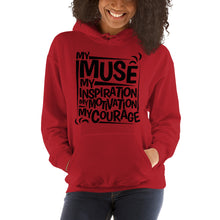 Load image into Gallery viewer, My Muse Black Unisex Hoodie
